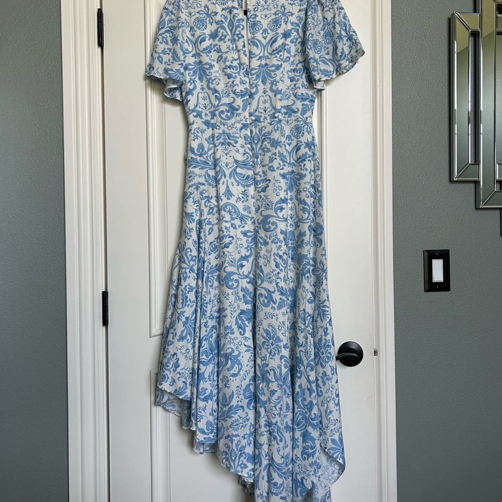 Nordstrom Blue Floral Women's Dress